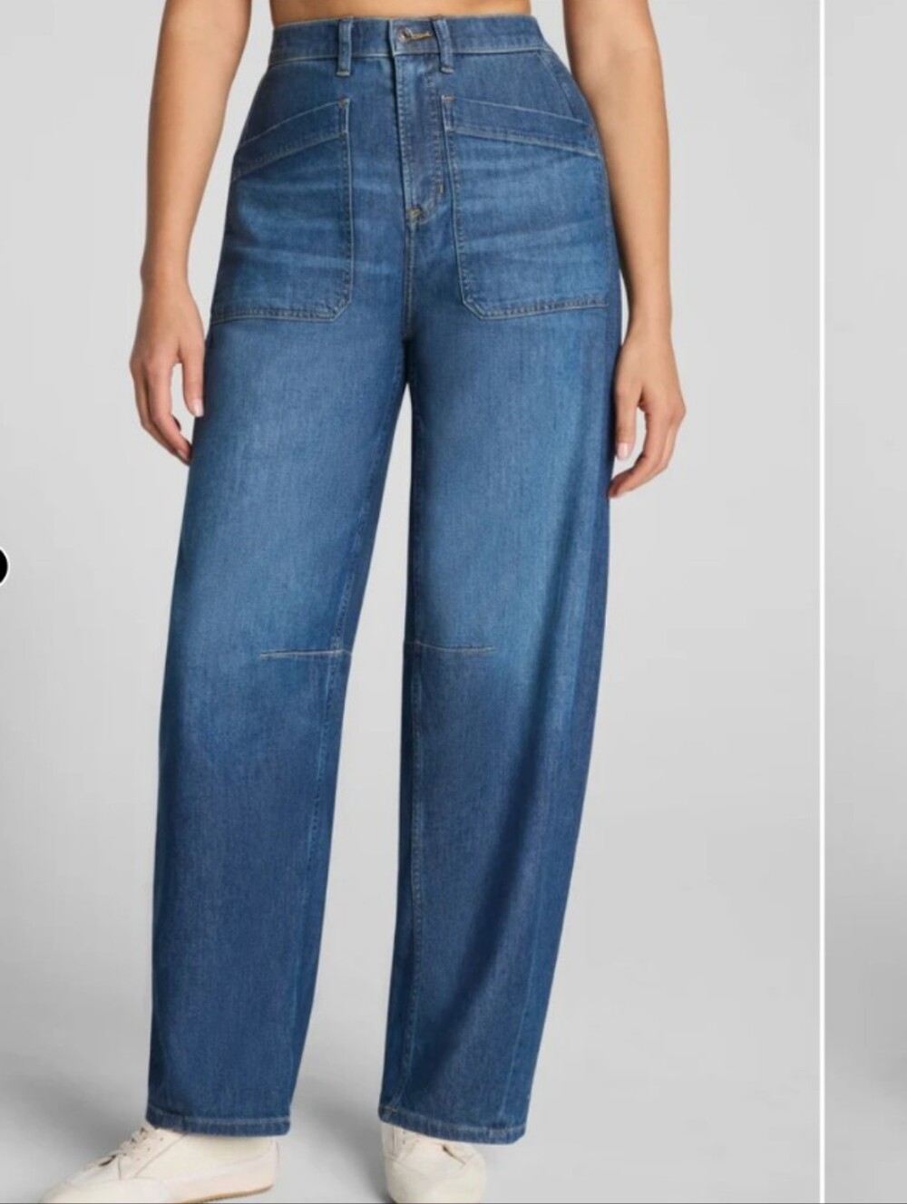 Spanx Utility Barrel Leg Jeans Supersmooth 360 Lightweight
